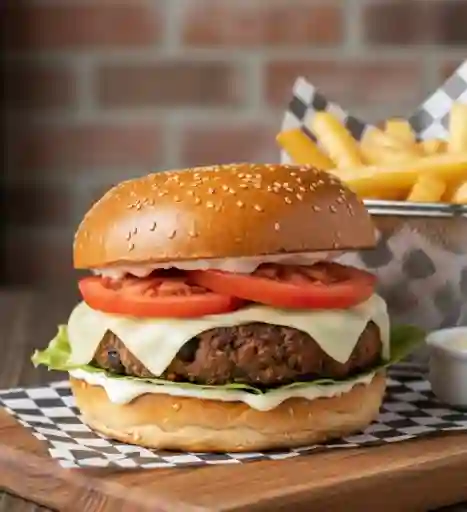 Hamburguesa Vegetariana Suiza
