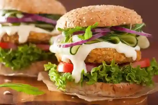 Hamburguesa Vegetariana Gringa
