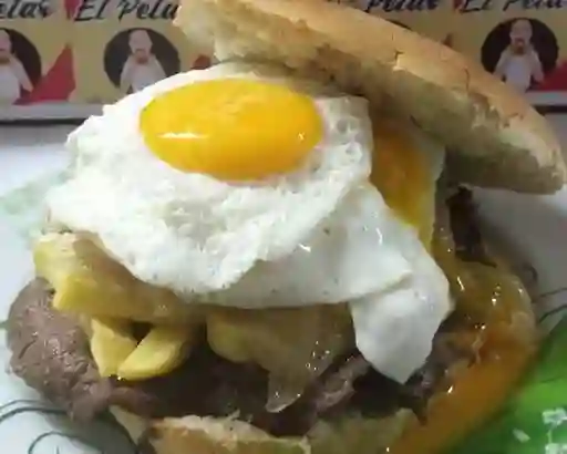 Churrasco a Lo Pobre Papas Bebida 600 Ccu