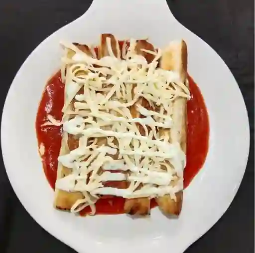 Flauta Pollo Desmechado