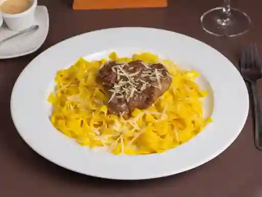 Fettuccini a la Huancaína Filete