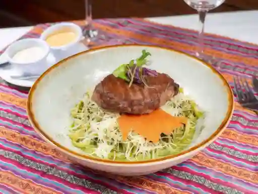 Fettuccini Al Pesto Filete