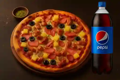 Pizza Familiar + Bebida 1.5lts