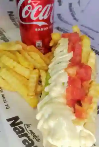 Papapleto, Papas Fritas, Bebida