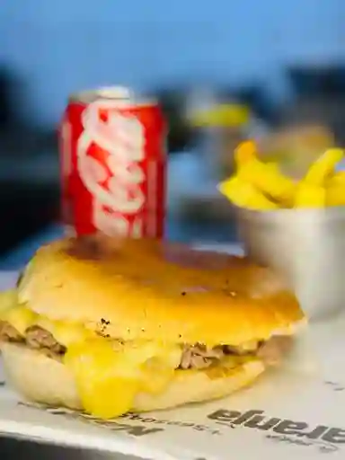 Churrasco Luco Papas Fritas y Bebida