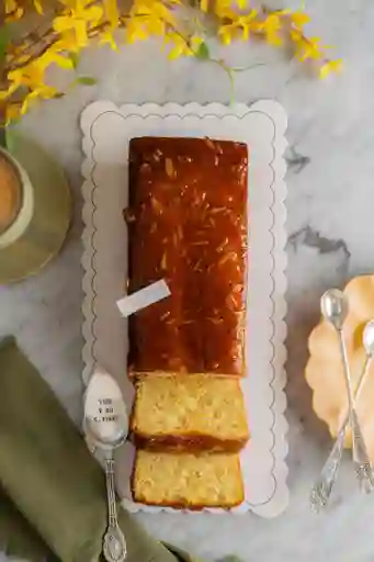 Porción Queque de Mandarina