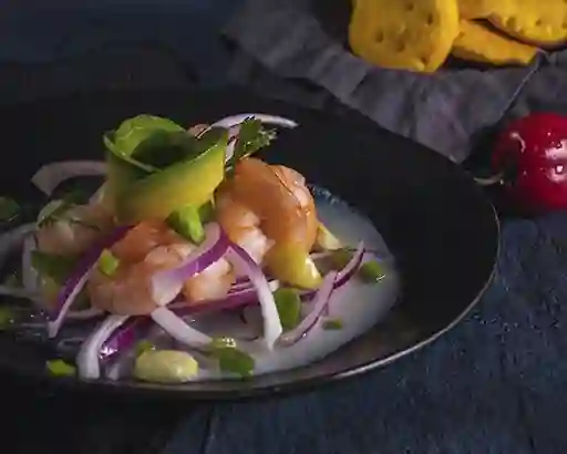 Ceviche Don Camarón Acompañamiento