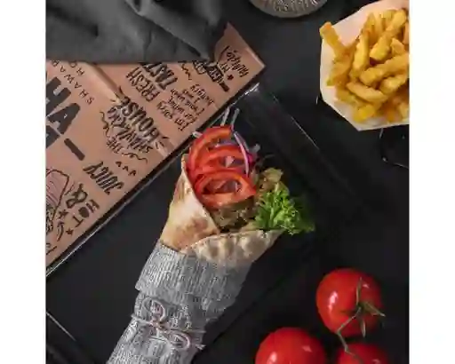 Mixto (Chicken & Meat) 1 Acompañamiento 1 Salsa