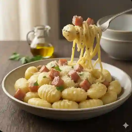 Gnocchi con Alfredo