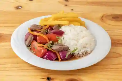 Lomo Salteado de Carne