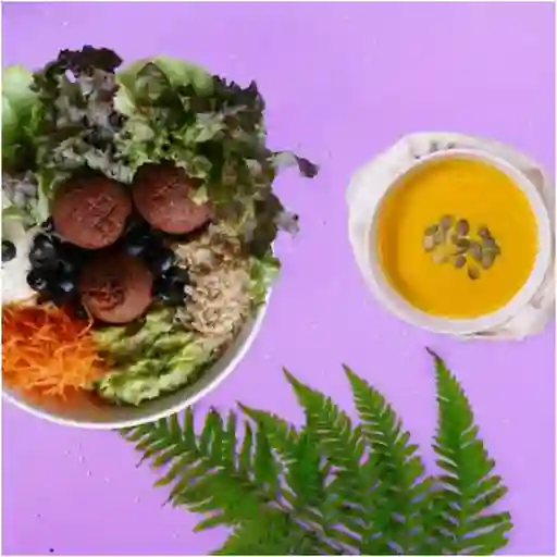 Elige tu Bowl Buddha + Crema de Zapallo