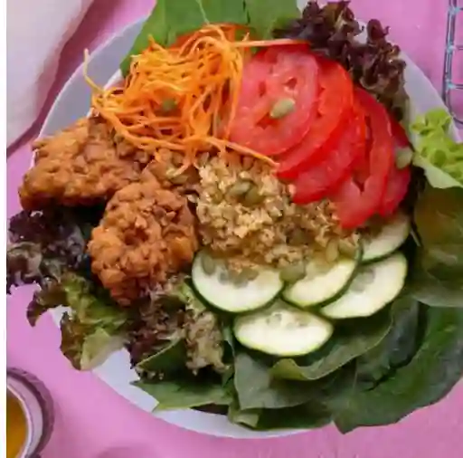 Buddha Bowl Crispy Chicken