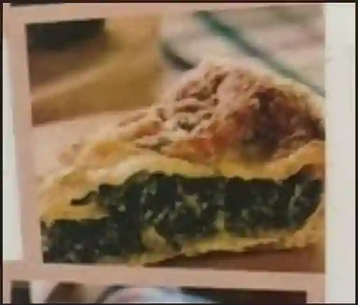 Pastel de Espinaca Porción