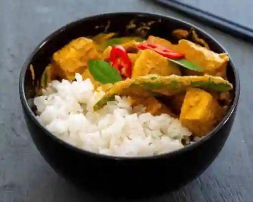 Curry Amarillo Vegetariano