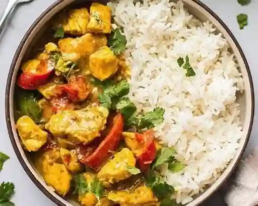 Curry Amarillo de Pollo