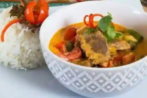 Curry Rojo Vegetariano