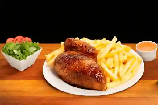 Cuarto Pechuga a la Brasa