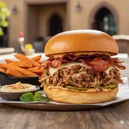 Hamburguesas Shawarma Bacon