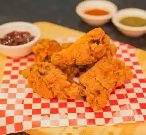 Alitas Crispy de 5 Unidades