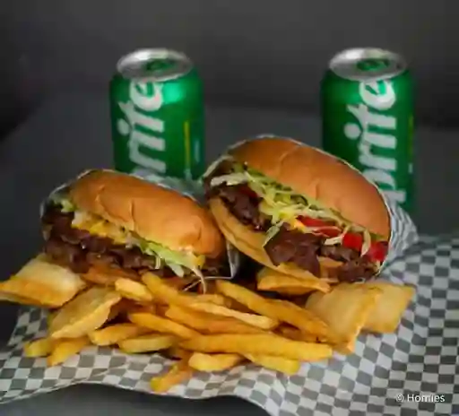 Combi Full con Papas y Bebidas