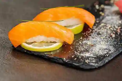 Nigiri de Atún y Salmón