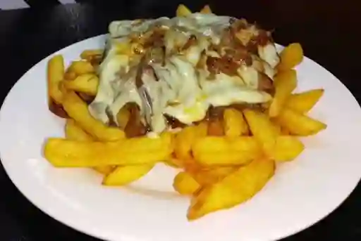Papas Mechada Queso