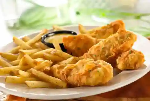 Chicken Finger, Papas, Empanadas