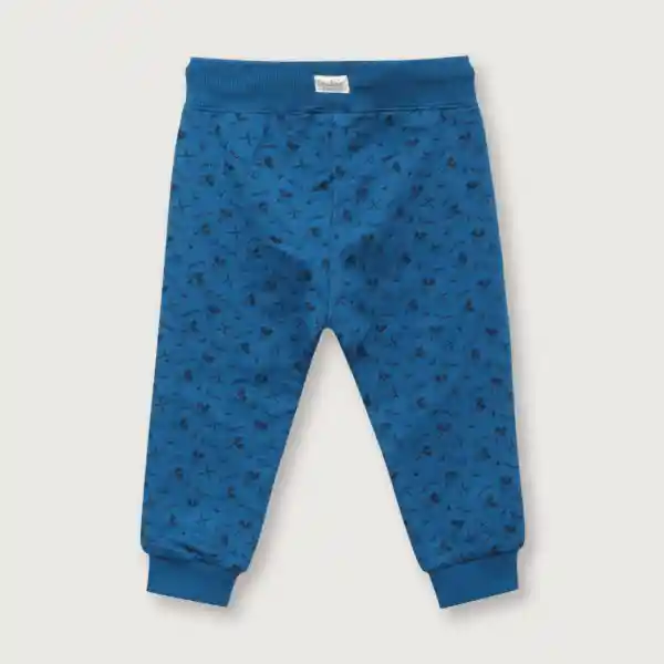 Pantalon Buzo de Disney Niño Azul Talla 6M Opaline