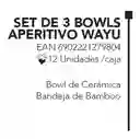 Wayu Set de Bowls Aperitivo