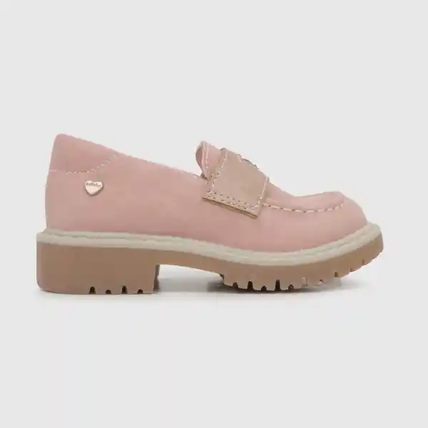 Zapatos Mocasin Para Niña Rosado Talla 22 Colloky