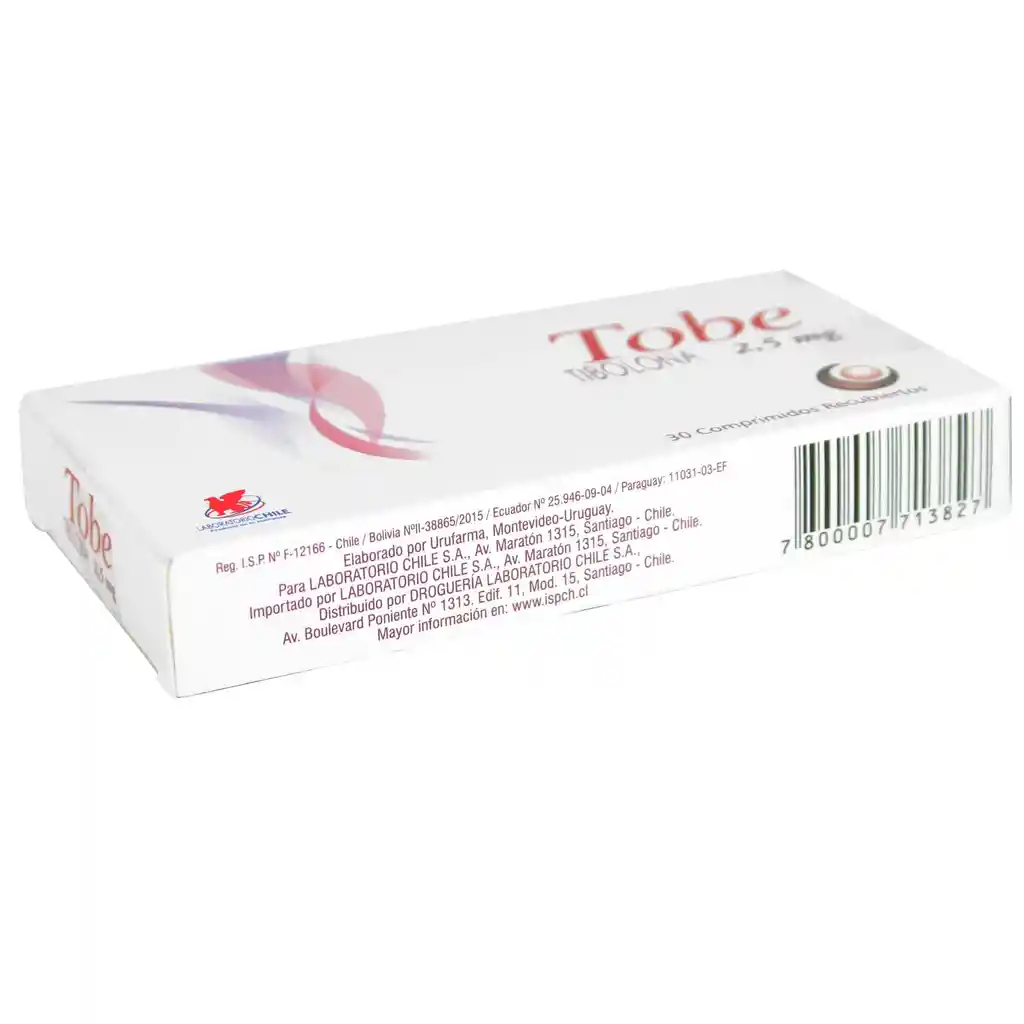  Tobe Hormona (25 Mg)  comp Rimidos Recubiertos 