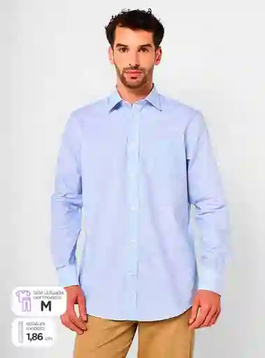 Kenneth Stevens Camisa Bemanuel Azul 17 Ss24