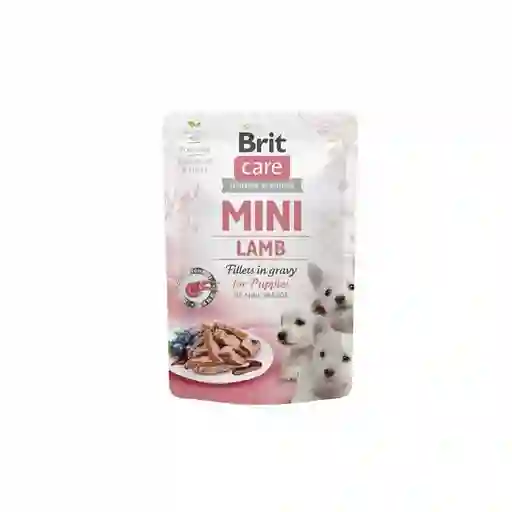 Brit Care Alimento Húmedo Perro Pouch Mini Puppy Filetes Cordero