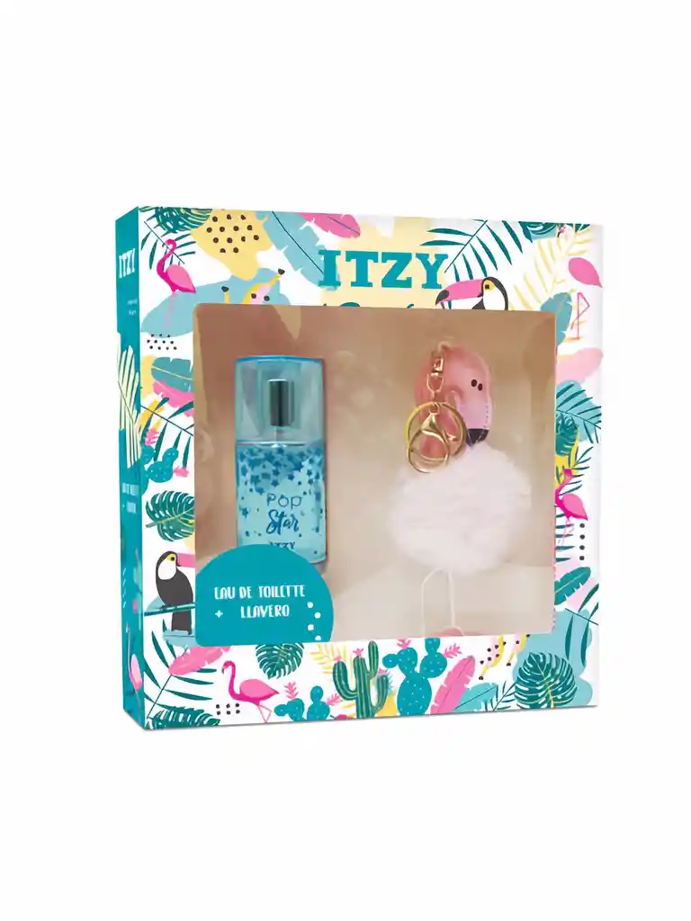 Itzy - Estuche Fragancia Pop Star 50 Ml  + Llavero Itzy