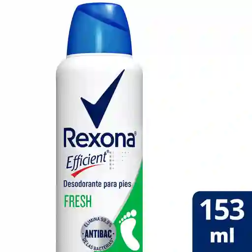 Desodorante Rexona Efficient Fresh En Aerosol 153 Ml.
