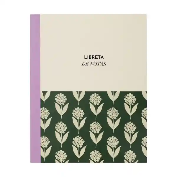 Libreta Con Lomo y Tapa Papel 16.5 x 1.5 x 21 cm Casaideas