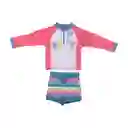 Traje de baño Bebe Niño Rojo Pillin 6 M