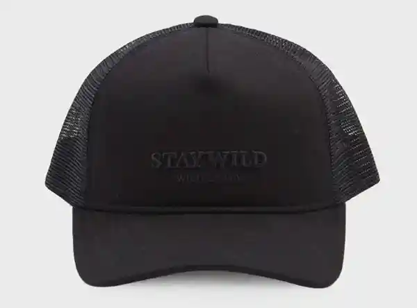 Wild Lama 2 Gorra Petre Orgánico Negro