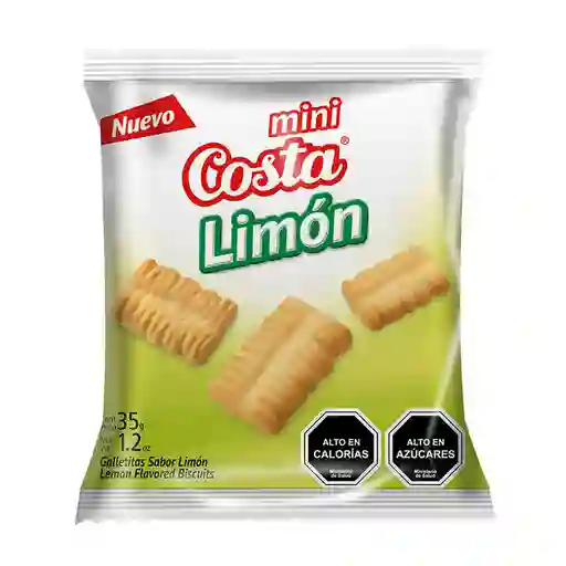 Costa Galletas Mini Sabor Limón 