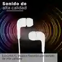 Miniso Audífonos de Cable Blanco Mod Hf233