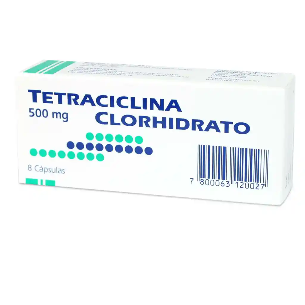 Tetraciclin.cap.500mg. 8*