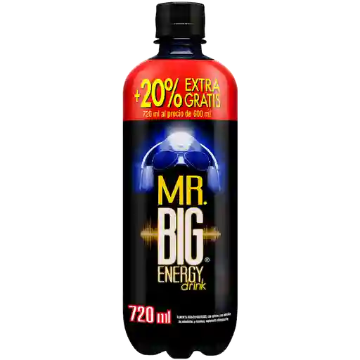Mr Big Bebida Energética Energy