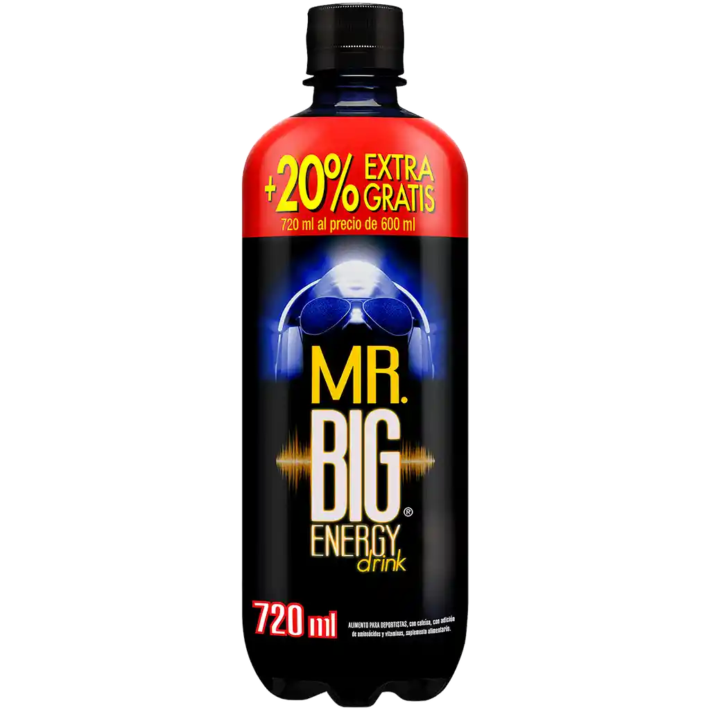 Mr Big Bebida Energética Energy
