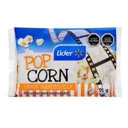 Palomitas de Maíz Sabor a Mantequilla Líder 