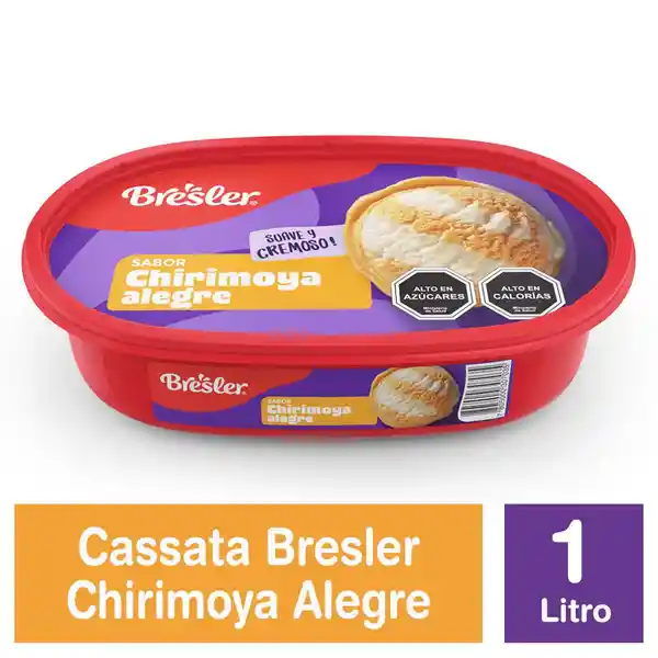 Bresler Helado Sabor Chirimoya Alegre