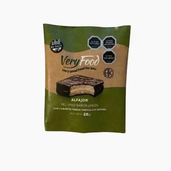 Veryfood Alfajor Limón