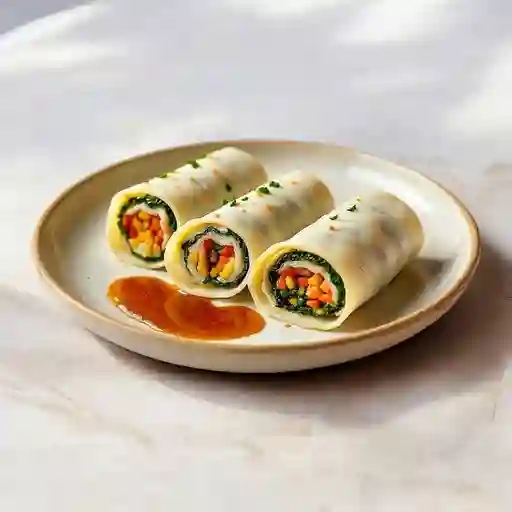 Rolls Vegetarianos O Veganos