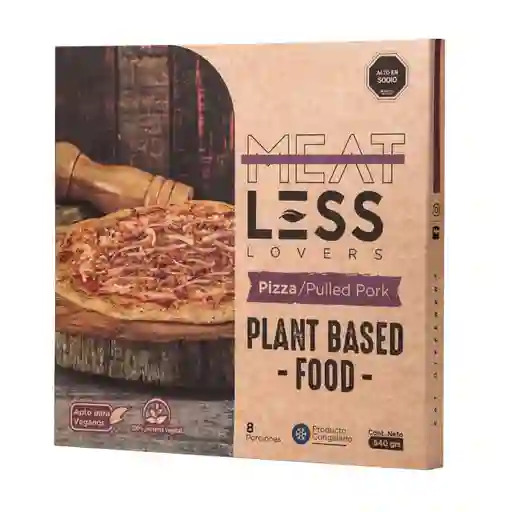 Meatless Pizza en Base de Plantas