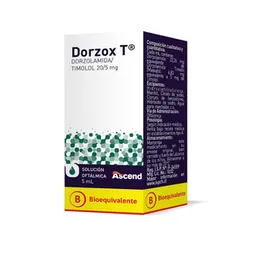 Dorzox T Solución Oftálmica (20 mg/ 5 mg)