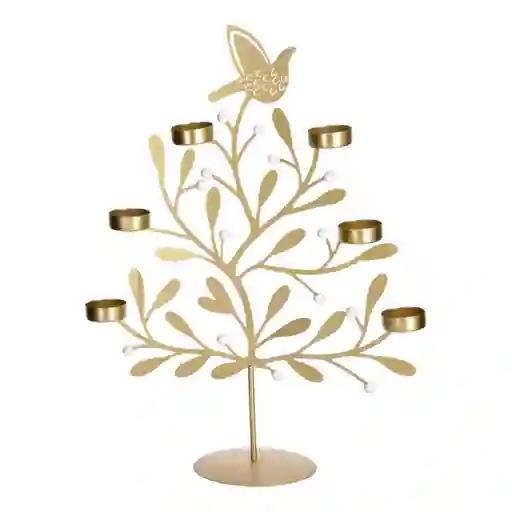 Árbol Portavela Tealight Casaideas